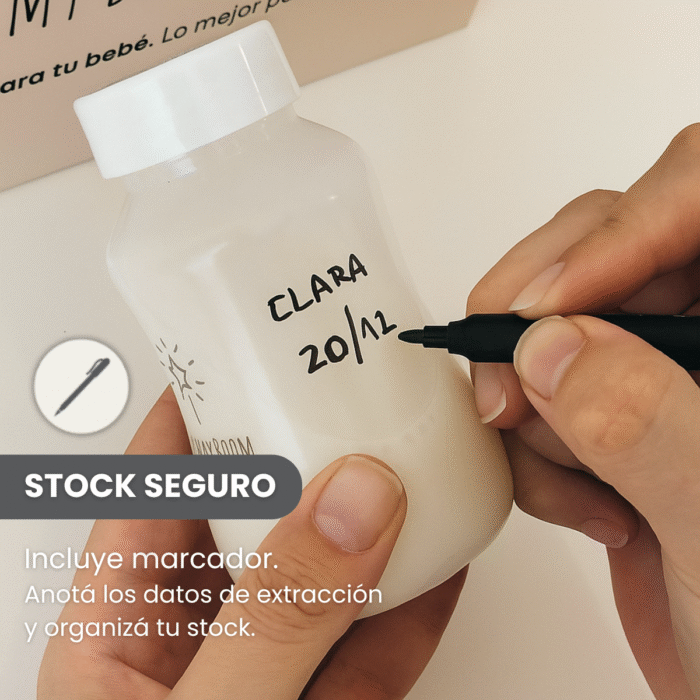 Botellas para almacenar leche materna - Imagen 5