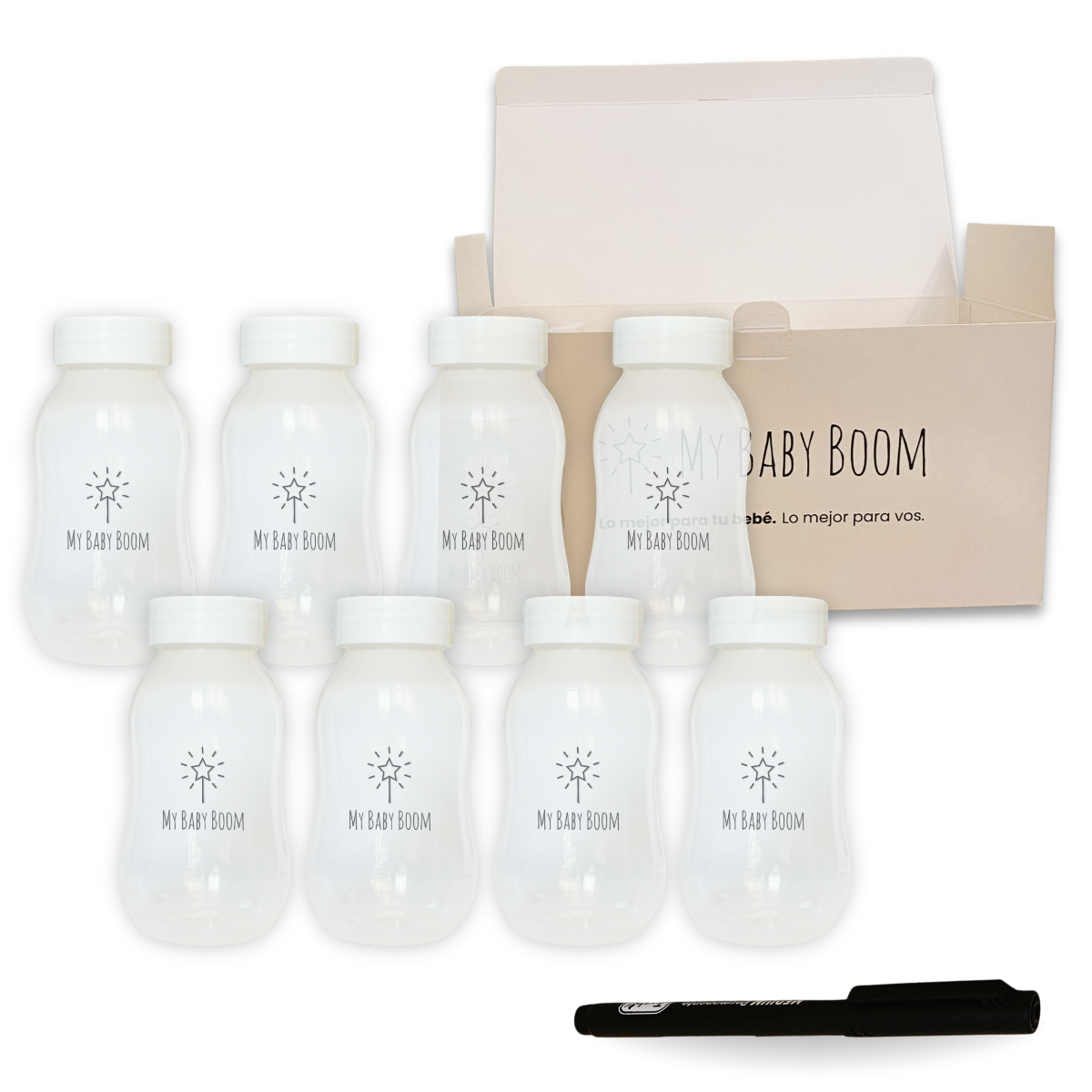 BOTELLAS ENVASE LECHE MATERNA