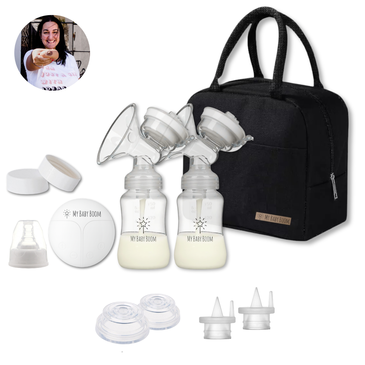 Combo Power Mom sacaleches repuestos