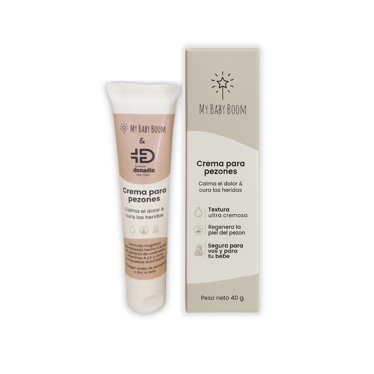 Crema para pezones My Baby Boom